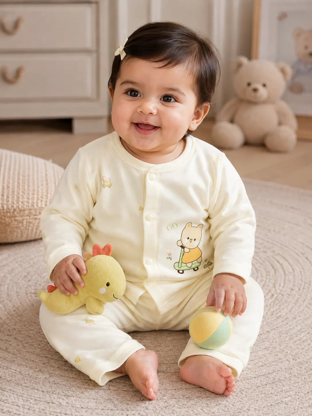 Baby Girl Printed 2-Piece Set