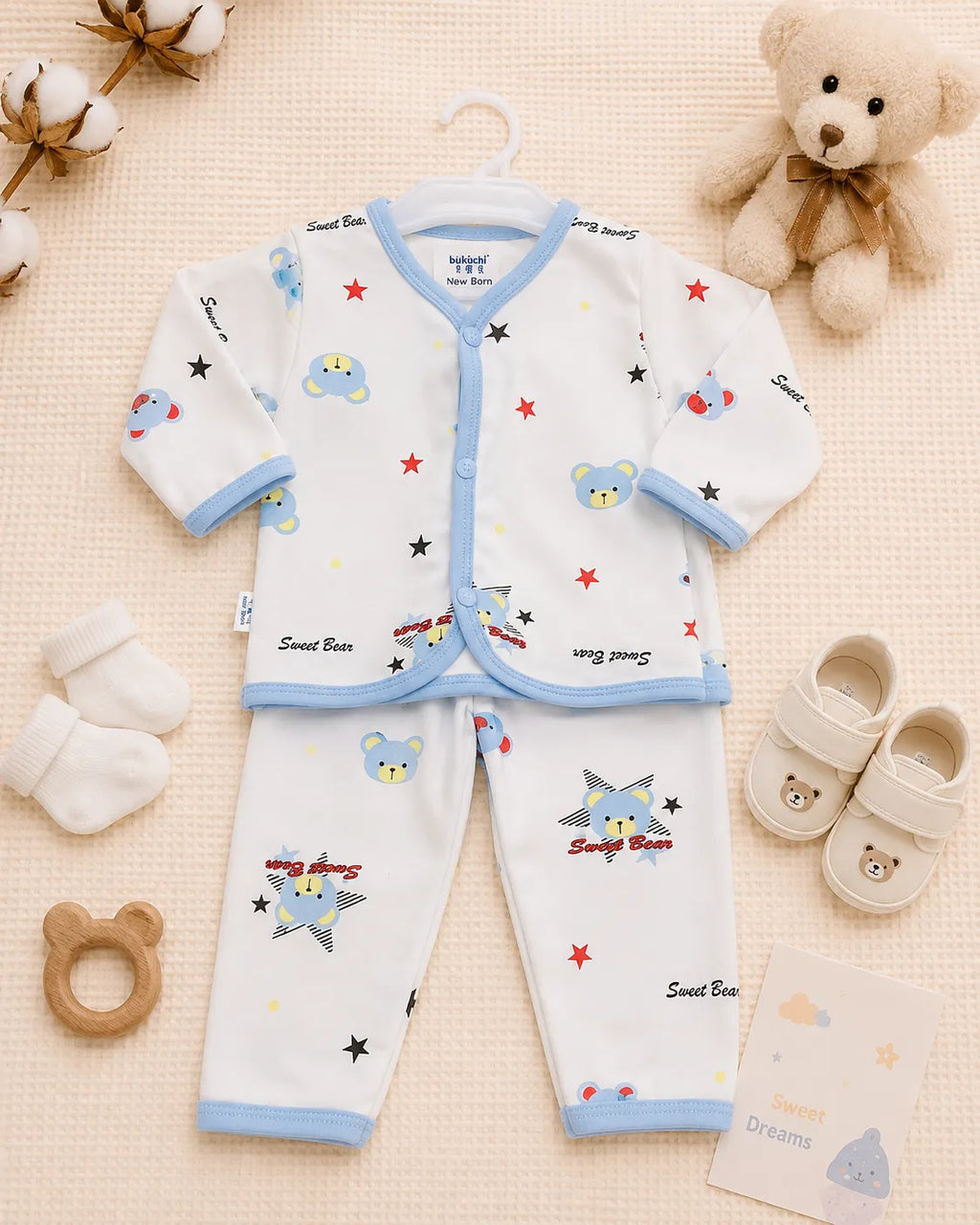 Sweet Bear Newborn 2-Piece Set