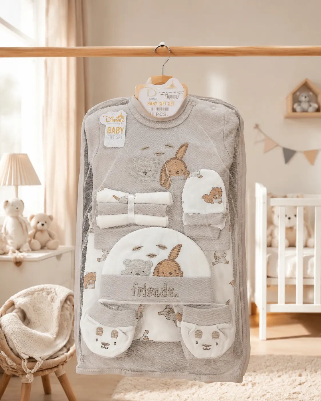 Disney Newborn 11 Pcs Baby Starter Set