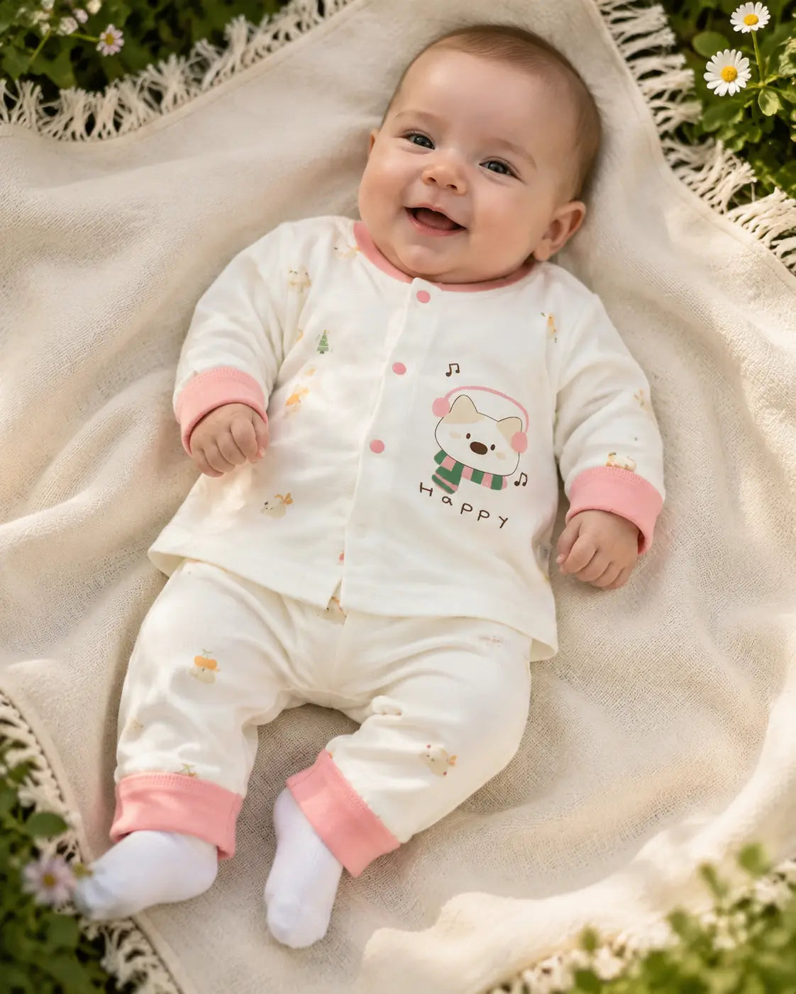 Premium Imported Baby 2-Piece Set | Soft Cotton Comfort Wear