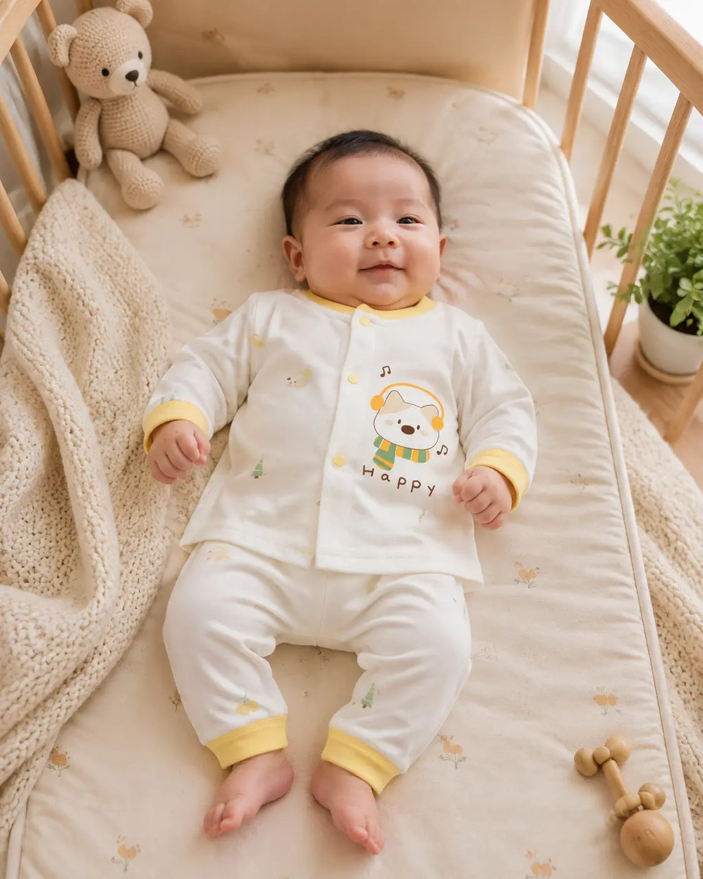 Premium Imported Baby 2-Piece Set | Soft Cotton Comfort Wear
